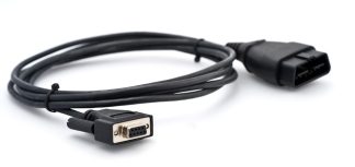 Kvaser OBD-II to Dsub9 Adapter Cable